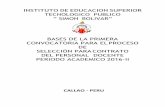 CALLAO - PERU -  · PDF filepara laborar en las ... 2 Administración de Empresas621171311923 Lic. en Administración o afín 2 Contabilidad ... Lic. en Educación Secundaria