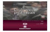FUNDAMENTOS, TEORÍA E IDEAS POLÍTICAS · PDF fileAntologías para el estudio y la enseñanza de la Ciencia Política Volumen primero Fundamentos, teoría e ideas políticas Herminio