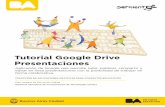 Tutorial Google Drive Presentaciones - distritoescolar21distritoescolar21.wikispaces.com/file/view/Tutorial+Google+Drive... · Gerencia Operativa de Incorporación de Tecnologías