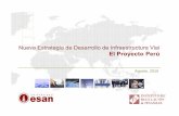 Dr. Sergio Bravo - Nueva Estrategia de Desarrollo de ... · PDF filePavimento Económico y el Equipo del Proyecto Perú A fin de proteger y tener una mejor conservación de las vías