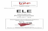 Módulo profesional ELE - IES Santa Lucíaiessantalucia.org/wp-content/uploads/2017/09/1-IEA-ELE.pdf · planos, montando y desmontando sus componentes (núcleo, bobinas, caja de bornas,