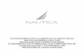 FELICITACIONES POR LA COMPRA DE SU NUEVO …nauticawatches.com/wp-content/uploads/Spanish.pdf · felicitaciones por la compra de su nuevo reloj nautica desarrollado con tecnologÍa