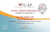 Ciclo: 2012-2 Módulo IIdocshare02.docshare.tips/files/9944/99447345.pdf · Modelo de Informe Psicopedagogico . 1. ... 4. Evaluación de desarrollo (nivel intelectual, desarrollo