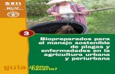 guía ¿Cómo hacerlo? - fao. · PDF file4 CRÉDITOS Biopreparados para el manejo sostenible de plagas y enfermedades en la agricultura urbana y periurbana Elaboración de la Parte