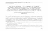 CONSIDERACIÓN Y TRATAMIENTO DE LOS PAISAJES · PDF fileConsideración y tratamiento de los paisajes agrarios en los instrumentos de protección ambiental, ... (Consejo de Europa,
