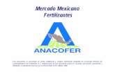 Mercado Mexicano  · PDF file• Cierre total de la producción nacional de Urea y DAP. Plantas nacionales prácticamente en quiebra (Agromex, Fertinal, Ferquimex-Fertimina) (1999