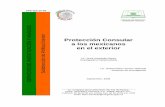 Protección Consular a los mexicanos en el · PDF file3.15 Sucesión testamentaria 3.16 Presunción de nacionalidad 3.17 Localización de personas 3.18 Programa de Protección Preventiva