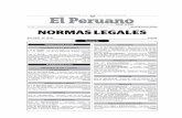 Cuadernillo de Normas Legales - mef.gob.pe · PDF fileR.D. N° 011-2014-EF/52.01.- ... del Cuadro de Distribución de Horas de Clase en los Centros Rurales de Formación en Alternancia