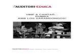 VINE A CANTAR RUMBA AMB LOS SARANDONGOS! · PDF fileLa rumba catalana és una música viva i actual que es va reinventant contínuament. ... a utilitzar la guitarra flamenca,