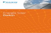 Energía Solar Daikin - · PDF fileAltherma, la instalación de paneles solares Daikin constituye una solución óptima y económica capaz de aportar a la vivienda aire acondicionado,