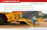 Escalinatas RTV-S y RTV-XS - · PDF filemejorar la seguridad del personal de operación y mantenimiento que ... 992K 993K 844H 854K ... La RTV-S de Safe-Away® se ha diseñado y fabricado