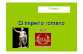 El Imperio romano - ieszocolengua.wikispaces.comieszocolengua.wikispaces.com/file/view/El+Imperio+romano+[Modo+d… · Tenía el poder en Roma y parte occidental del Imperio. ...