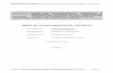 ÍNDICE DE LOS DOCUMENTOS DEL  · PDF fileMEMORIA DESCRIPTIVA I N D I C E 1.- ... URBANISMO ... 1.9.4.- Evaluación de impacto ecológico