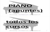 PIANO (apuntes) - Mikel Gaztañaga · PDF fileMikel Gaztañaga -   - mikelpiano@yahoo.com PIANO ACÚSTICO 88 teclas, 2/3 pedales, Madera y Acero - Piano Vertical - Piano de Cola
