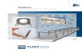 Stabox - PLAKA Corporate Portal · PDF fileCajas de esperas para hormigón armado * La longitud del perfil es de 1,20 m y 2,40 m. Las dimensiones estándar de los estribos son según