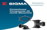 Conexiones Compactas de Junta Mecanica - · PDF filedetalles de la junta mecanica detalles de espiga materiales: rangos de presion: pruebas: dimensiones: revestimiento de cemento: