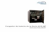 Cargador de batería de la Serie ACS HP - Alpha Industrialindustrial.alpha.com/download/industrial_chargers/switch_mode... · están destinados a cualquier persona que se encargue