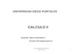 Autores: Sara Arancibia C CALCULO II · PDF filesu aplicación a muchos problemas que aparentan tener poca ... las fórmulas básicas con objeto de llegar a integrales indefinidas