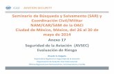 Anexo 17 Aviación (AVSEC) Evaluación Riesgo · PDF filey procedimientos para salvaguardar a la aviación ... desastres naturales) ... Apéndice A ‐Mecanismo de gestión de riesgos