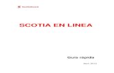 SCOTIA EN LINEA - Scotiabank Perú · PDF fileScotia en Línea _____ Guía rápida: Scotia en Línea
