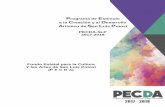 Artístico de San Luis Potosí PECDA-SLP 2017-2018culturaslp.gob.mx/wp-content/uploads/2017/02/CONVOCATORIA-PECD… · uno, divididos en cinco ministraciones trimestrales de $10,000.00