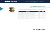 Catálogo 2017 - FG · PDF fileConectores de perforación para derivaciones en conductor de baja tensión. Características: Conector manufacturado en Francia. Dientes de perforación