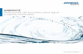 ANDRITZ Soluciones de bombas para agua y aguas · PDF filedel suministro de agua y disposición de las aguas residuales o es ... cantidad de estaciones de ... ciclos de vida largos