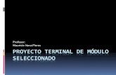 Proyecto Terminal del Módulo Seleccionadoproyectoterminalfiunam.weebly.com/uploads/4/4/6/5/44651607/proy... · II.-MARCO DE REFERENCIA. ... IV.-ASPECTOS ADMINISTRATIVOS. ... El título