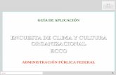 GUÍA DE APLICACIÓN - usp. · PDF fileECCO Disposiciones en materia de Planeación, Organización y Administración de los Recursos Humanos, y Manual Administrativo de Aplicación