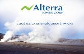 ¿QUÉ ES LA ENERGÍA GEOTÉRMICA?s1.q4cdn.com/340776418/files/Peru/What is Geothermal Energy... · Al final del proceso el fluido geotérmico se enfrió y se reinyecta en el subsuelo