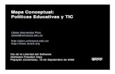 Mapa Conceptual: Políticas Educativas y TIC - iered. · PDF fileMapa Conceptual: Políticas ... Relación con la sociedad. ... Nuevo Modelo de Desarrollo - Ejes Trasnversales: Comunidad,