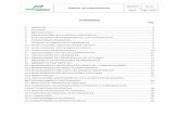 CONTENIDO - · PDF fileMANUAL DE CONTRATISTAS 2016-02-19 M C 01 N.R. 0 Pág. 1 ... El presente manual contiene los lineamientos y requerimientos ambientales y de seguridad y salud