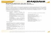 FT-Bardahl Hydraulic Oil ISO VG 32 Hydraulic Oil... · DIVISION GOBIERNO !!!!! Nota. Las propiedades típicas del producto son actuales a la fecha de publicación de esta ficha técnica.