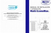 Manual EconoMax Duplex - Sistemas de · PDF fileEquipos de bombeo para abastecimiento de agua a instalaciones hidráulicas y/o redes contra incendio Bombas Mejorada S.A. de C.V. Calle