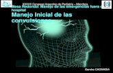 XXXVII Congreso Argentino de Pediatría – Mendoza Mesa ... CONARPE/cagnasia.convulsi… · Mesa Redonda: Manejo de las emergencias fuera del hospital Manejo Inicial de las convulsiones