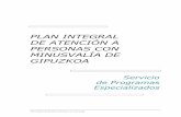 PLAN INTEGRAL DE ATENCIÓN A PERSONAS CON MINUSVALÍA …sid.usal.es/idocs/F8/8.4.1-2899/8.4.1-2899.pdf · grado de minusvalía y Baremos ATP y MGT ... CON MINUSVALIA ... por la Diputación