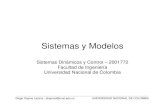 Sistemas y Modelos - · PDF file• Ogata, Katsuhiko. Dinámica de sistemas. México : Prentice-Hall Hispanoamericana, 1987. Capítulo 1: Introducción. – [BLAA 629.832 O41d 19 ed]