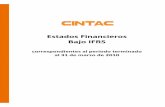 Estados Financieros Bajo IFRS - Cintac 2010_-_CINTAC_S A.pdf · Deudores comerciales y otras cuentas por cobrar, ... Otros activos no financieros 957 826 209 ... 3.3 Nuevas NIIF e
