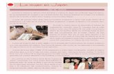 La mujer en Japón - distintosenlaigualdad.orgdistintosenlaigualdad.org/imagenes/documentos/cuadernillos talleres... · Durante la historia la relación entre hombres y mujeres en