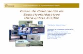 Curso de Calibración de Espectrofotómetros Ultravioleta ... · PDF fileUNIDAD 5 Informe de los resultados de calibración. Lección 1 Contenido del certificado de calibración del
