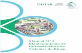 DGIAR -  · PDF filel Reservorio Nocturno : Almacena el agua que no es utilizada en la noche para poder ser utilizada durante el día yuda a retener las piedras que