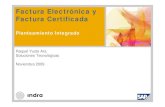 Factura Electrónica y Factura Certificada n... · PDF file§ La firma manual de la factura en papel por la firma electrónica con ... usuario. • La imagen es ... SAP FI Contabilidad