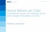 Sector Minero en Chile - Research · PDF fileEl cobre es un insumo relevante para sectores como construcción y la fabricación de productos eléctricos, aumentando su importancia