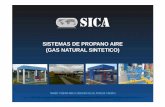 SISTEMAS DE PROPANO AIRE (GAS NATURAL · PDF filePRINCIPALES VENTAJAS: • No requiere modificar la instalación de GN • Entrada en servicio inmediata • Reemplazo total del GN