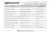 INSTITUTO TAMAULIPECO DE CAPACITACION PARA EL EMPLEOtransparencia.tamaulipas.gob.mx/wp-content/uploads/2013/05/ITACE... · vi. lista general del personal que labora instituto tamaulipeco