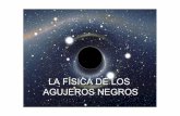 LA FÍSICA DE LOS AGUJEROS NEGROS - cab.inta-csic.es · PDF file1915 KarlSchwarzschild encuentra una solución particular de la Relatividad General que conduce a agujeros negros. Se