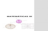 MATEMÁTICAS III - matematicas1-2-3-4bachillerato ... · PDF fileElementos asociados con una circunferencia ... distancias, áreas y ángulos de figuras geométricas. La línea recta,