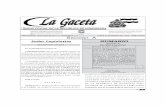 L La Gacetaa Gaceta - cnbs.gob.hn Legislativo No. 107... · tendrá un resultado positivo en la economía de Honduras por el ... 3 La Gaceta A. ... Presidencial 116-DP-2013, designó
