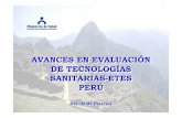 AVANCES EN EVALUACIÓN DE TECNOLOGÍAS … Peru.pdf · AVANCES EN EVALUACIÓN ... ET T T T T L S A L U D Segmentación irracionalidad en el sector Articula el sector a través de