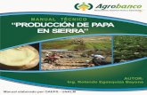 PRODUCCION DE PAPA EN SIERRA - · PDF file5 Rendimiento = Genotipo (g) + Medio ambiente (ma) + g+ma Ing. Rolando Egúsquiza Bayona MANEJO INTEGRADO EN PRODUCCION DE PAPA II. LA PLANTA